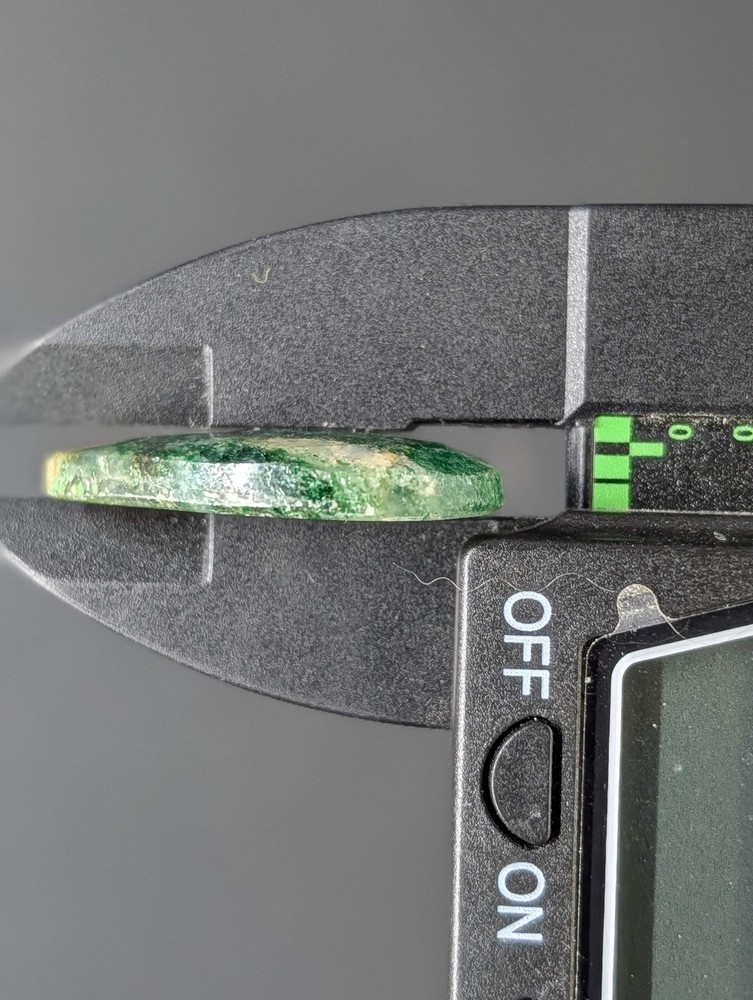 Moss Agate - Faceted Cabochon