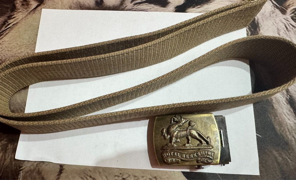 Royal Berkshire Belt Buckle