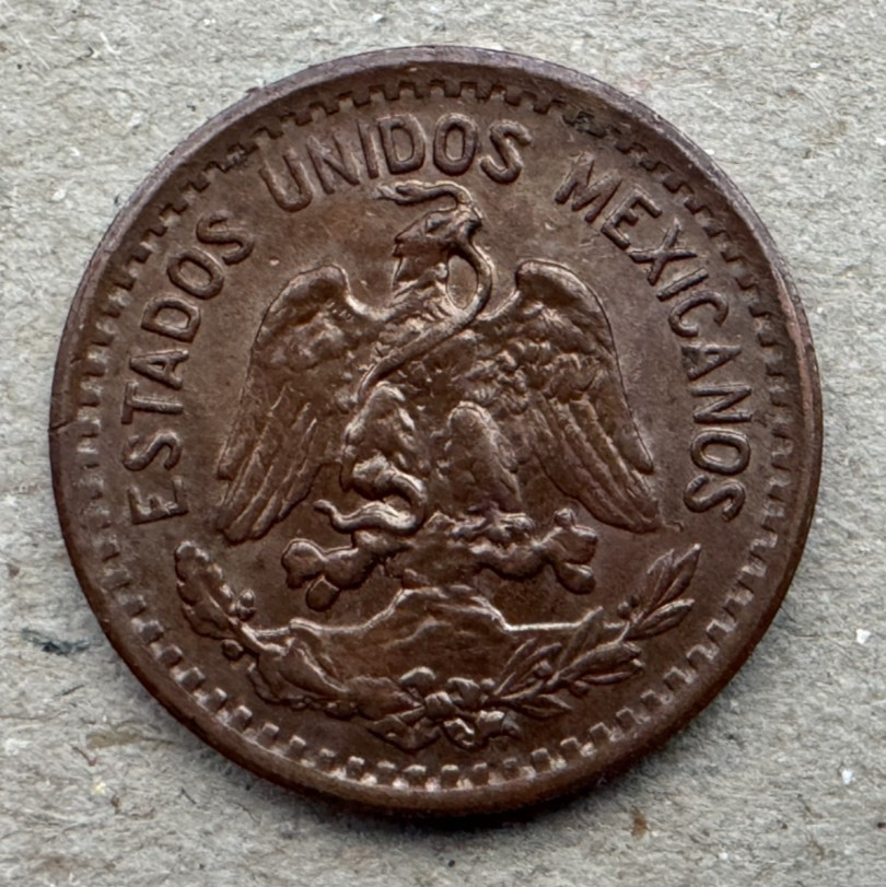 Mexico, 1 Centavo, 1923, KM#415, Uncirculated