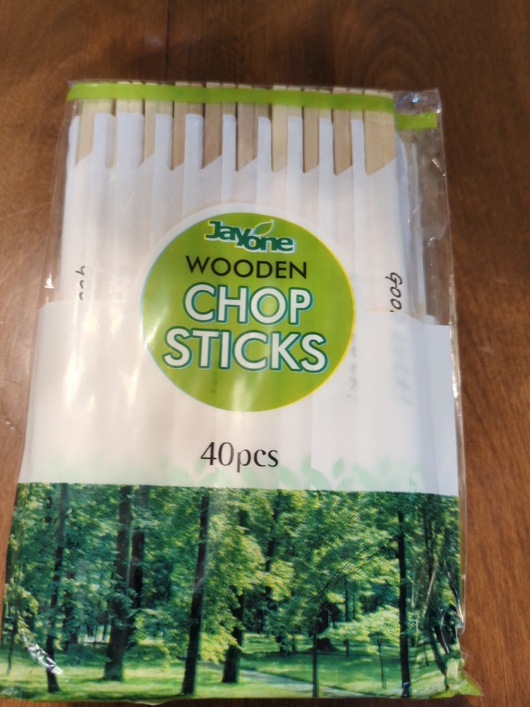 Jayone Wooden Chopsticks (40pcs)