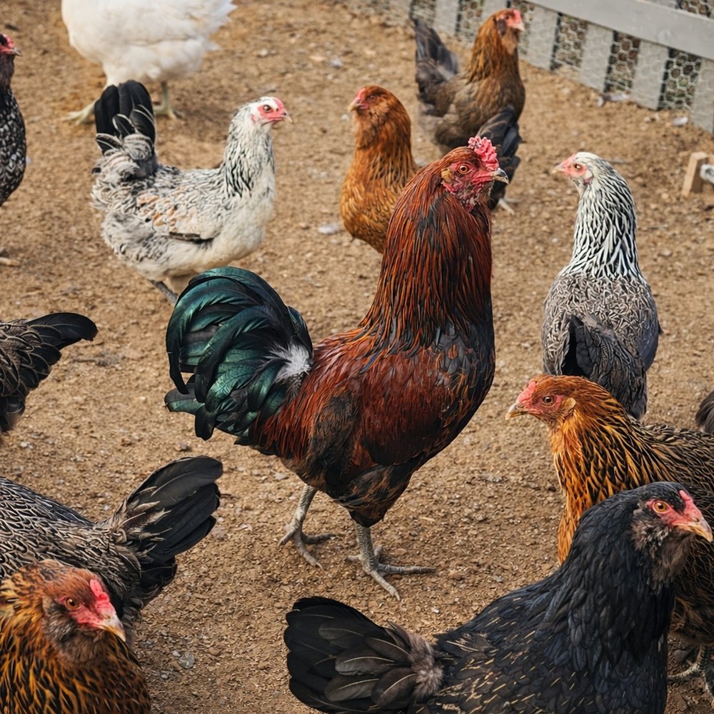 6 Easter Egger Chicken Hatching Eggs - 1/2 Dozen - Heritage Green & Blue Layers