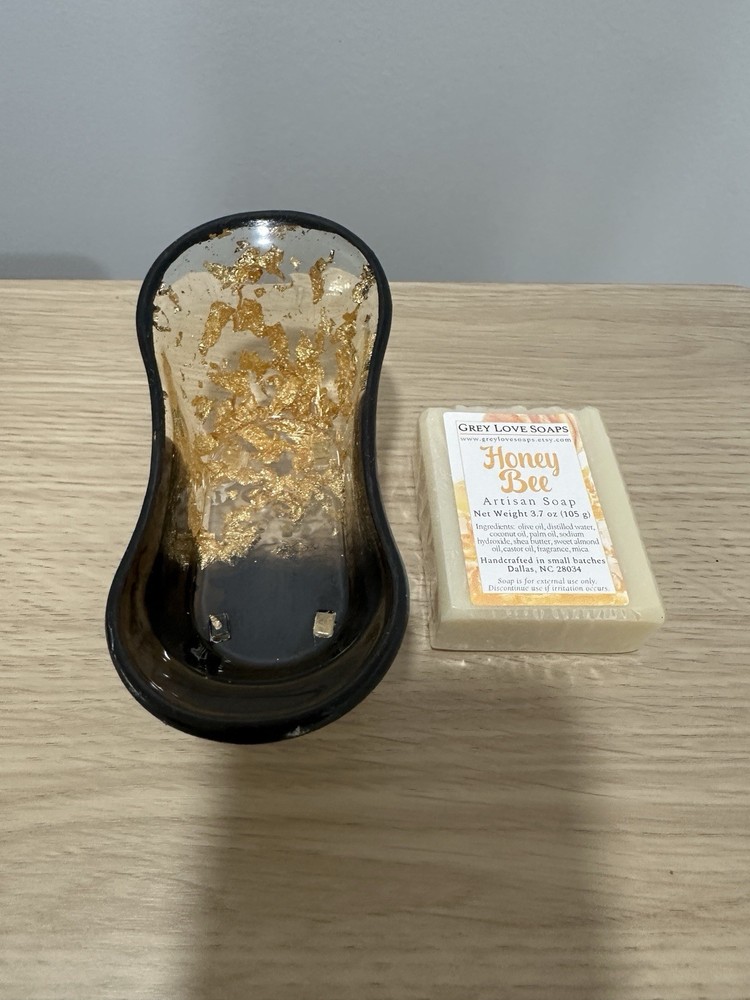 Handmade Soap And Tray Set