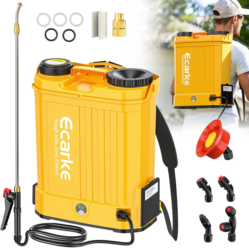 Battery Backpack Sprayer Compatible with Dewalt 20V Battery (Tool Only) 4.2 Gall