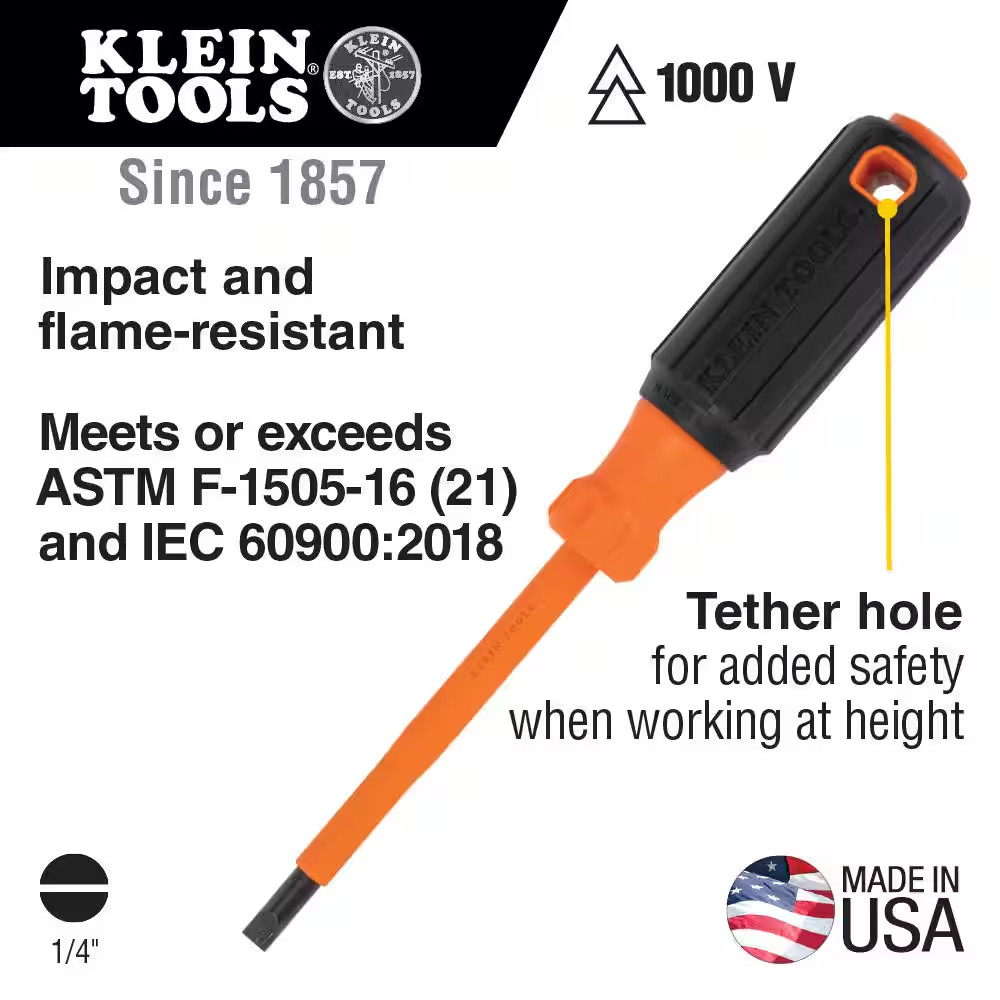 Klein Tools 1000 Volt Insulated Tool Set 5 Piece