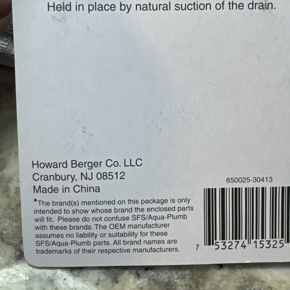 (2) Garbage Disposal Stoppers