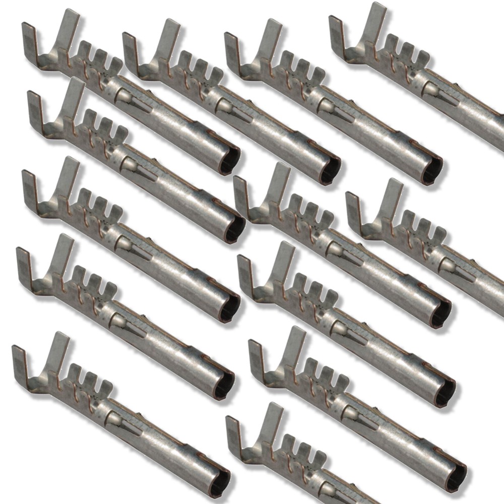 200 DELPHI AUTOMOTIVE TERMINALS 12124580-L FEMALE WEATHER PACK - 200 PCS