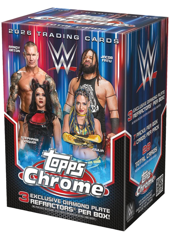 2026 Topps Chrome WWE Value Box