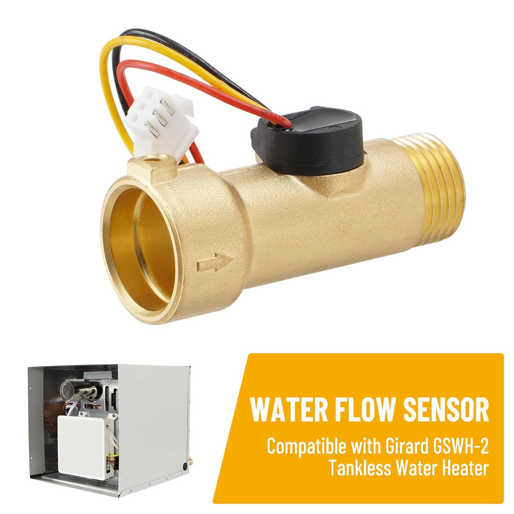Water Flow Sensor 2GWH-24 Compatible with Girard GSWH-2 Tankless Water Heater 20