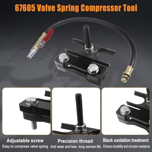 67605 Valve Spring Compressor Tool Engine Valve Spring Compressor & Air Valve