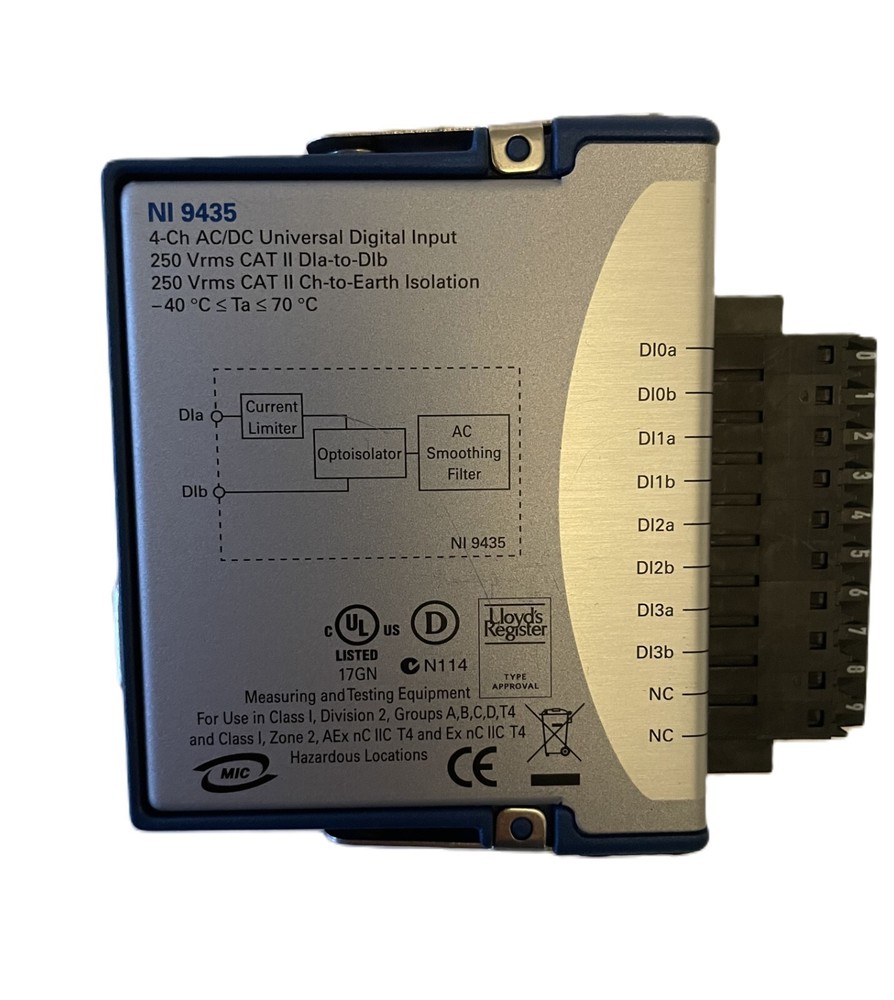 National Instruments NI 9435 C Series Digital Input Module, Sinking / Sourcing