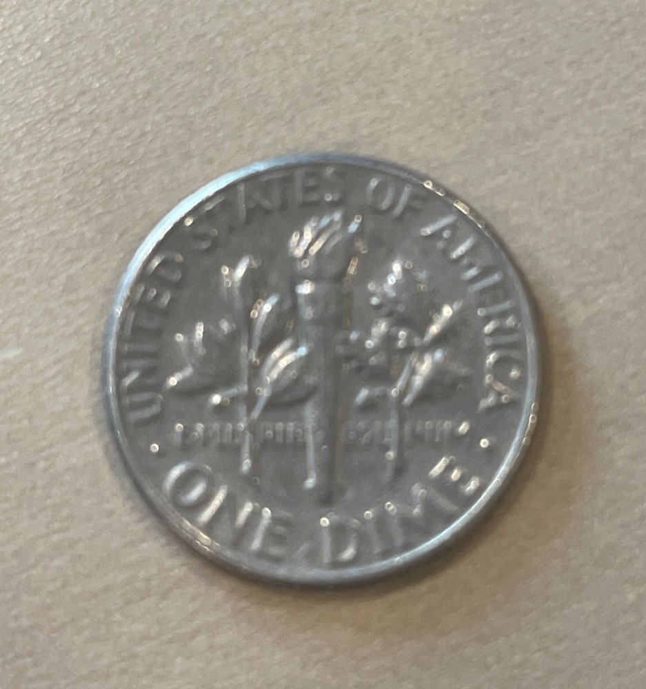 1979 D Dime With Errors