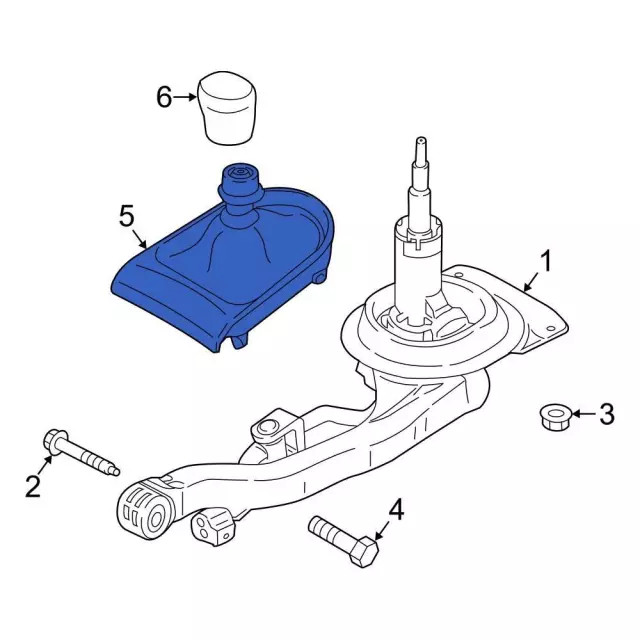Genuine Ford Manual Transmission Shift Boot FR3Z7277EA