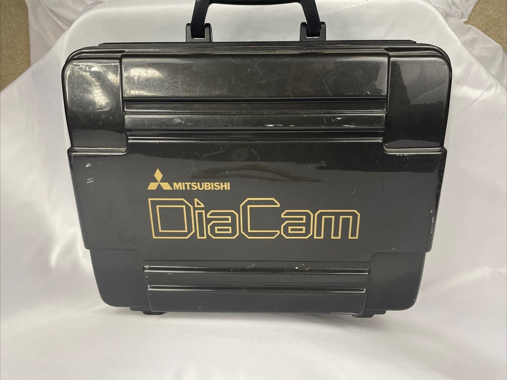 Vintage Mitsubishi DiaCam Video Camera Great Condition Untested