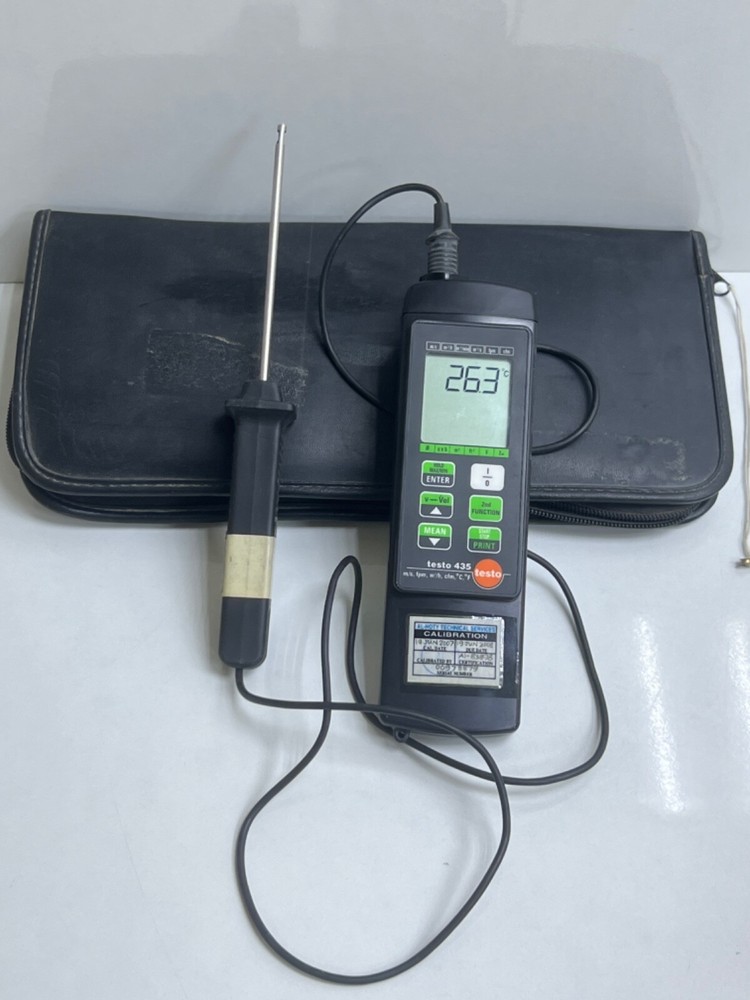 Testo 435 Data Log Anemometer with Probe