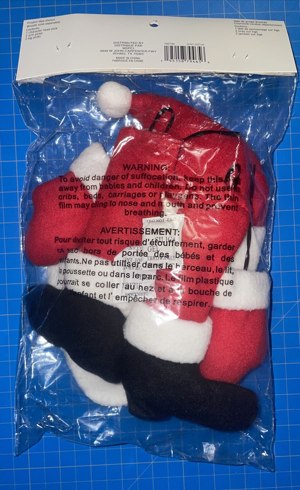 Ashland Wreath Decor Santa 5 Pieces