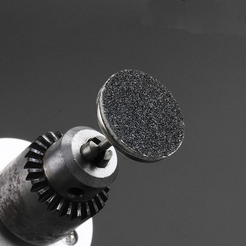 100pcs 80 Grit 15mm Sponge Pad Sanding Sponge Hook and Loop Sanding Disc