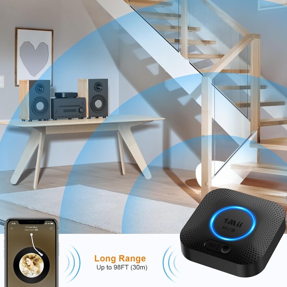 Hi-Fi Wireless Audio Adapter, Bluetooth 5.3