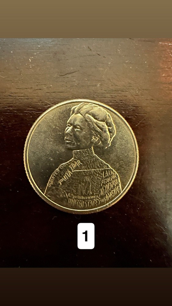 2-Error 25 Cent Coin Jovita Idar “In Cod We Trust”