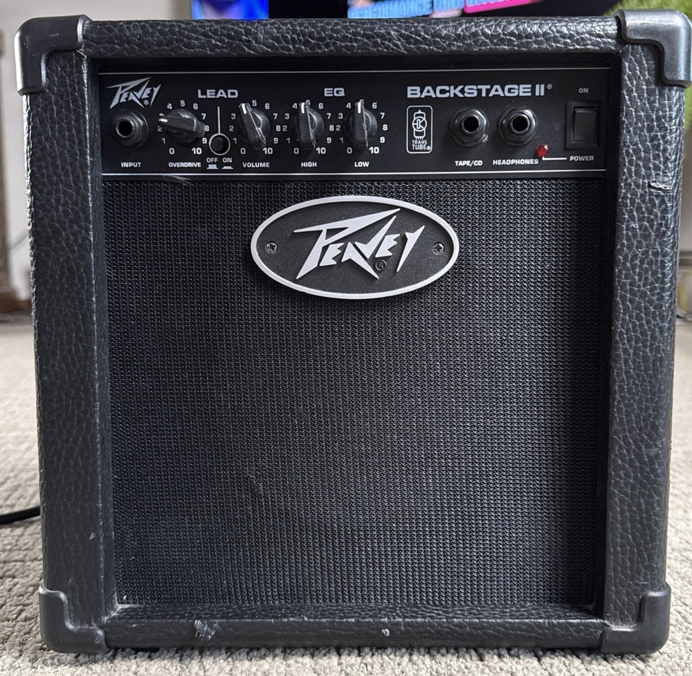 Peavey Backstage II Practice Guitar Amplifier - Black - Tested Working