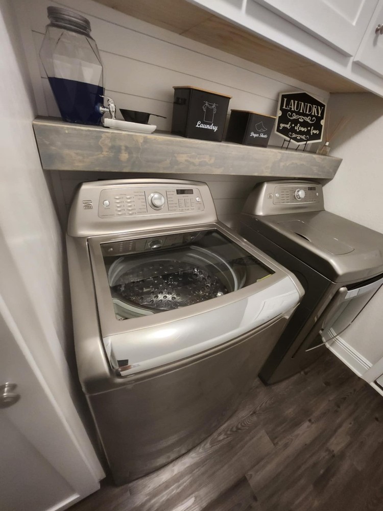 washer and dryer