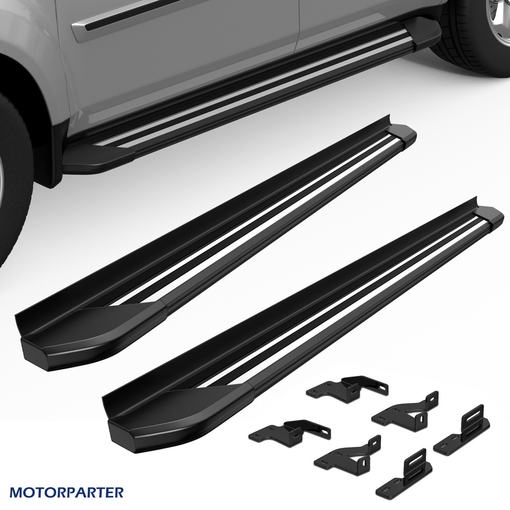 4" Running Boards For 2009-2015 Honda Pilot Side Steps Nerf Bars 2 Side