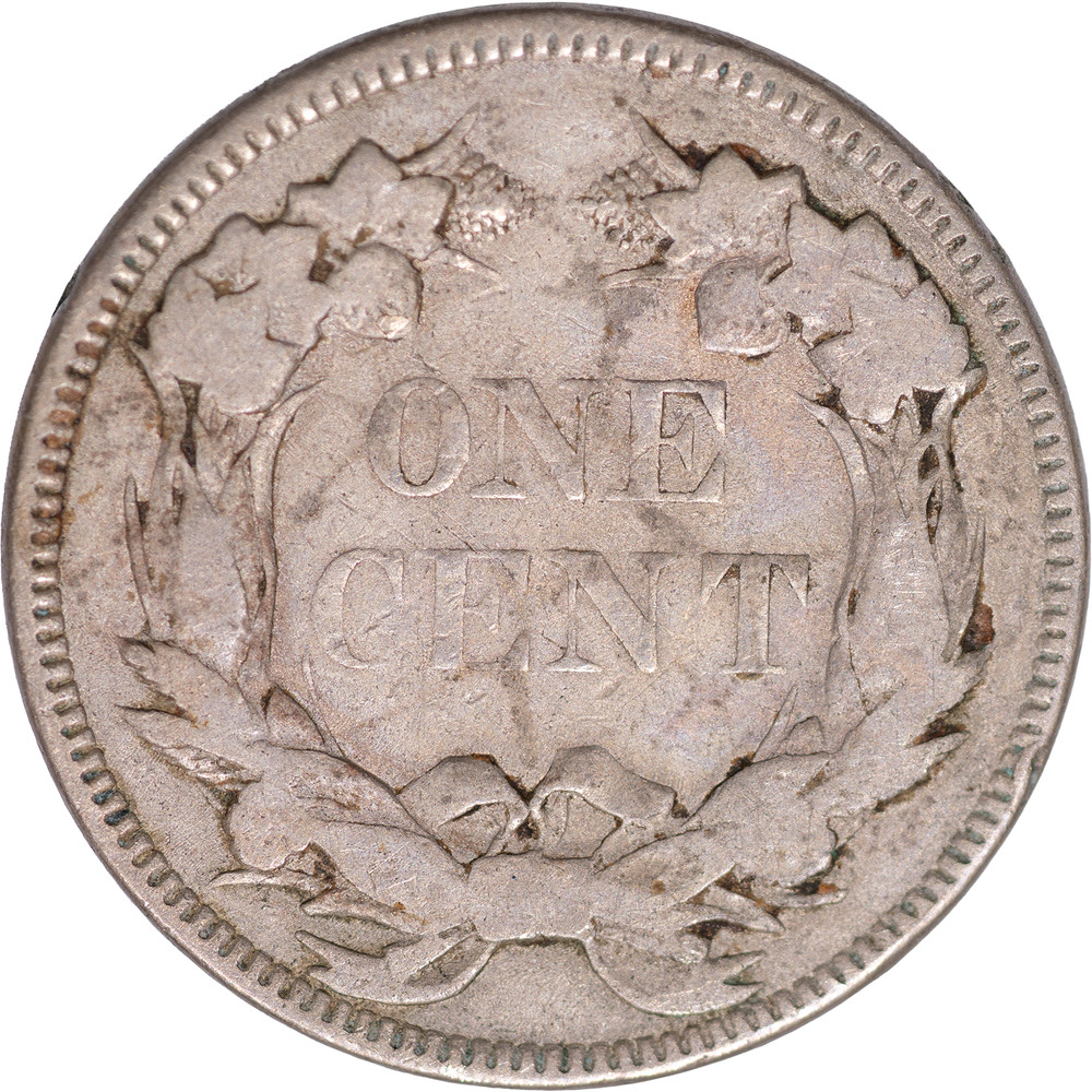 1858 Flying Eagle Cent Large Letters ~ VF