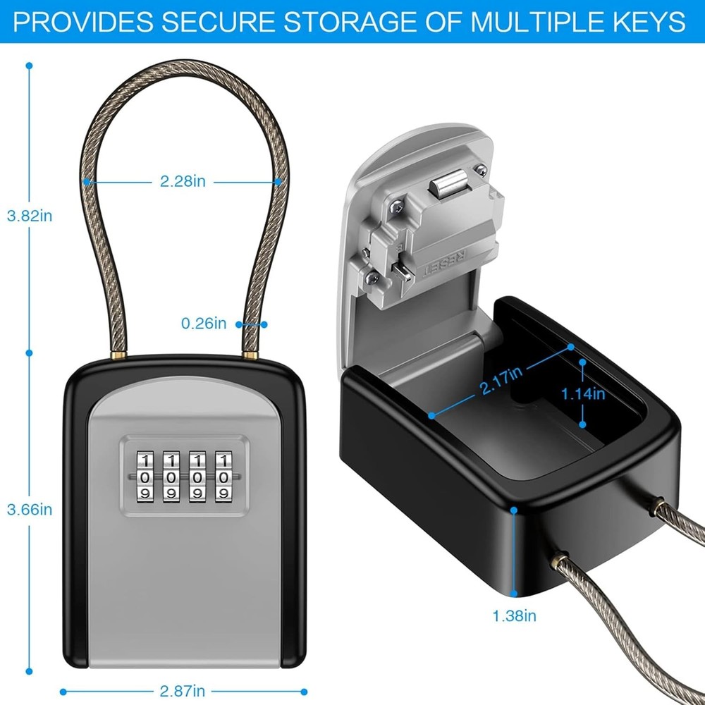 Combination Key Lock Box