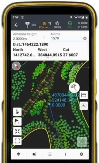 Geodetic ORB Ultra-Rugged Handheld Android Data Controller with 5.5" Display