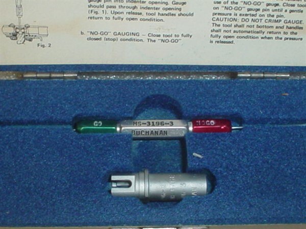 Buchanan Gauge Kit MS 3196-2 For use with MS 3191-A Tool Frame