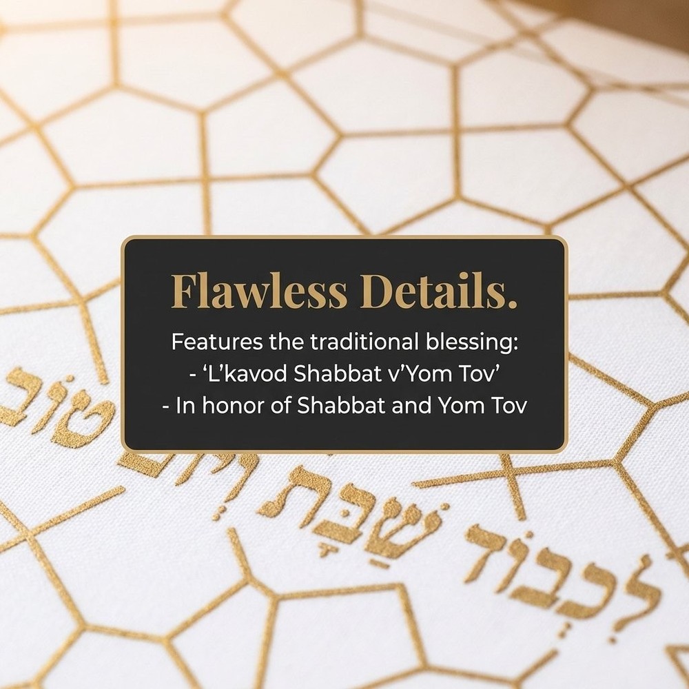 satin printed challah covers 20 pieces*