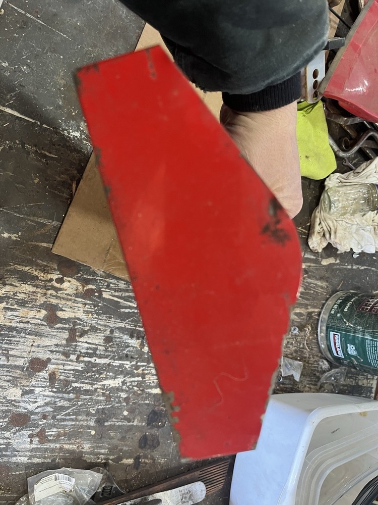 Vintage Craftsman 18” Red Toolbox Tray Only