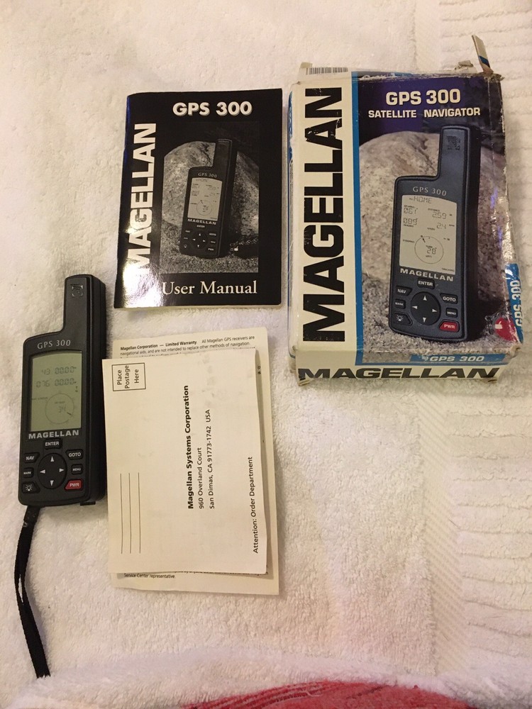 Magellan GPS 300 Satellite Navigator