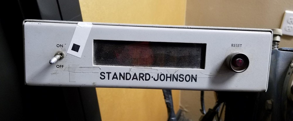 Retro Standard Johnson Coin Counting Machine | Card, Feeder | Digital Totalizer