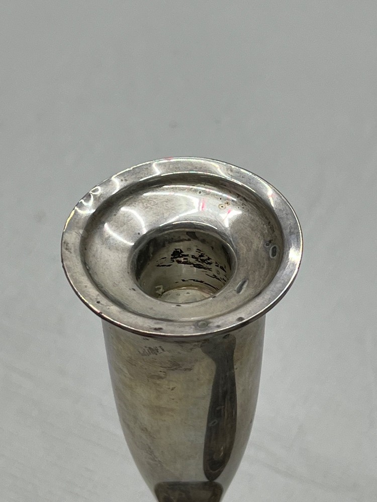 Vintage Sterling Silver Candlesticks Marked sterling