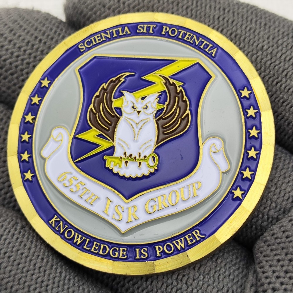 USAF 655th Isr Group Challenge Coin