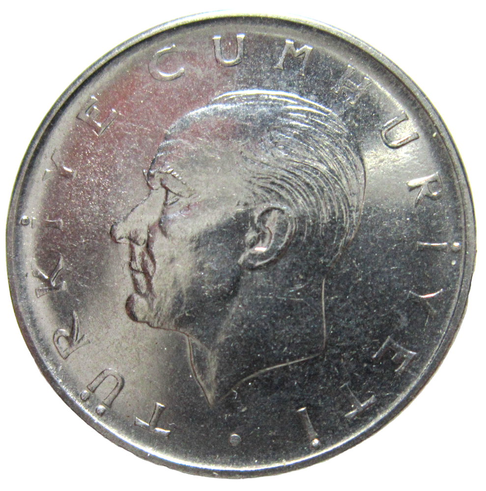 TURKEY. 1 LIRA, 1965. UNCIRCULATED.