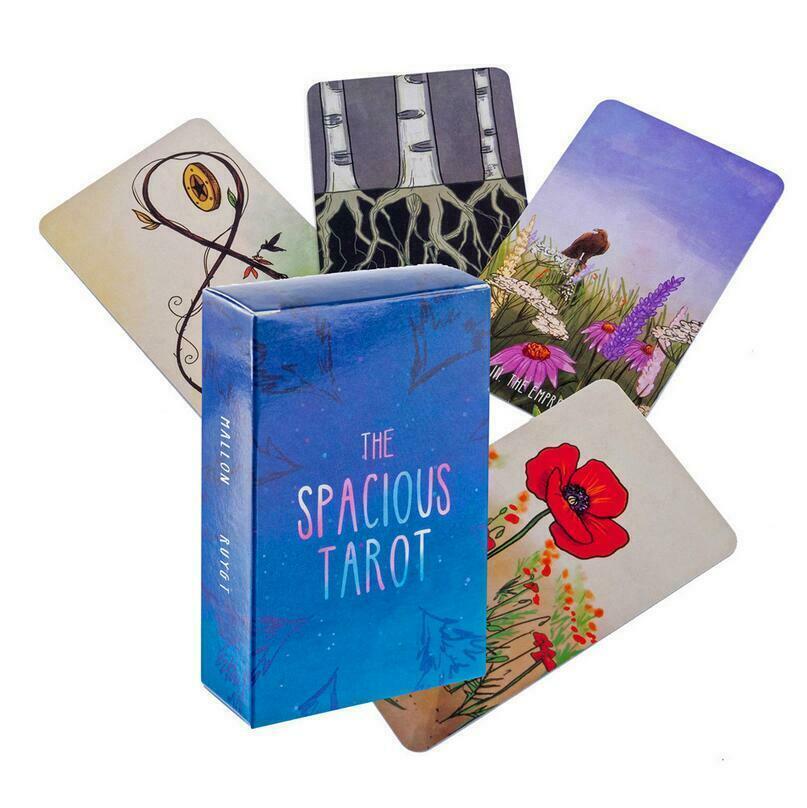 The spacious Tarot Deck 78pcs Cards Divination Prophet Cards Gift Board Game