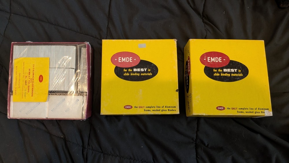 Edme Slide Binding Materials