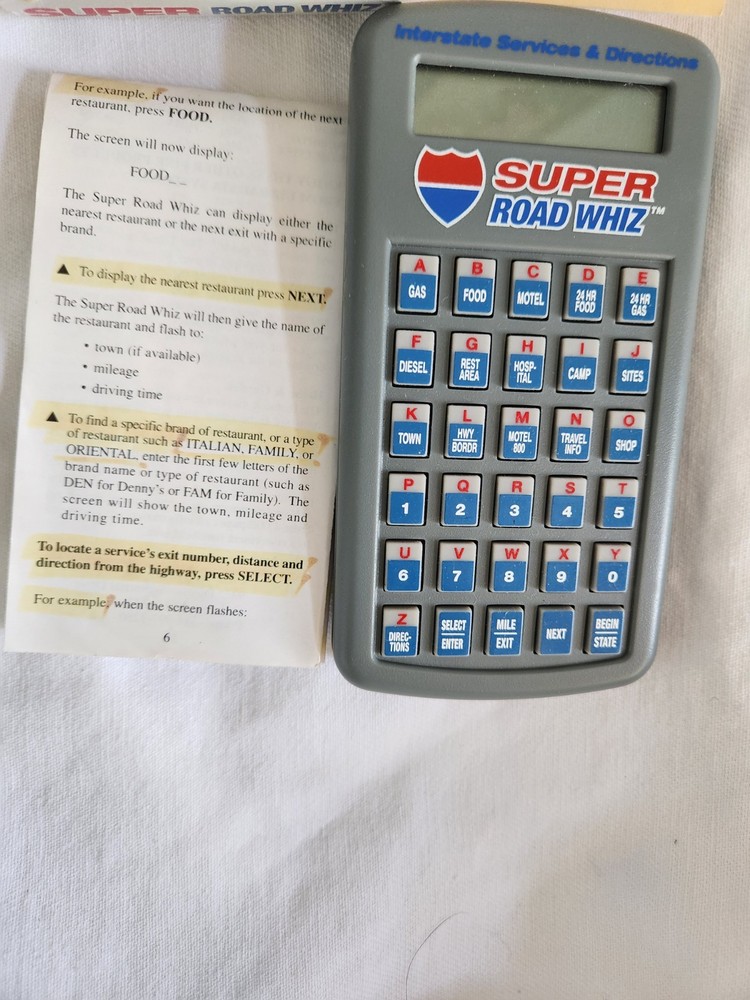 Road Whiz Interstate Ultra data Super Services Highway Data At Your Fingertips