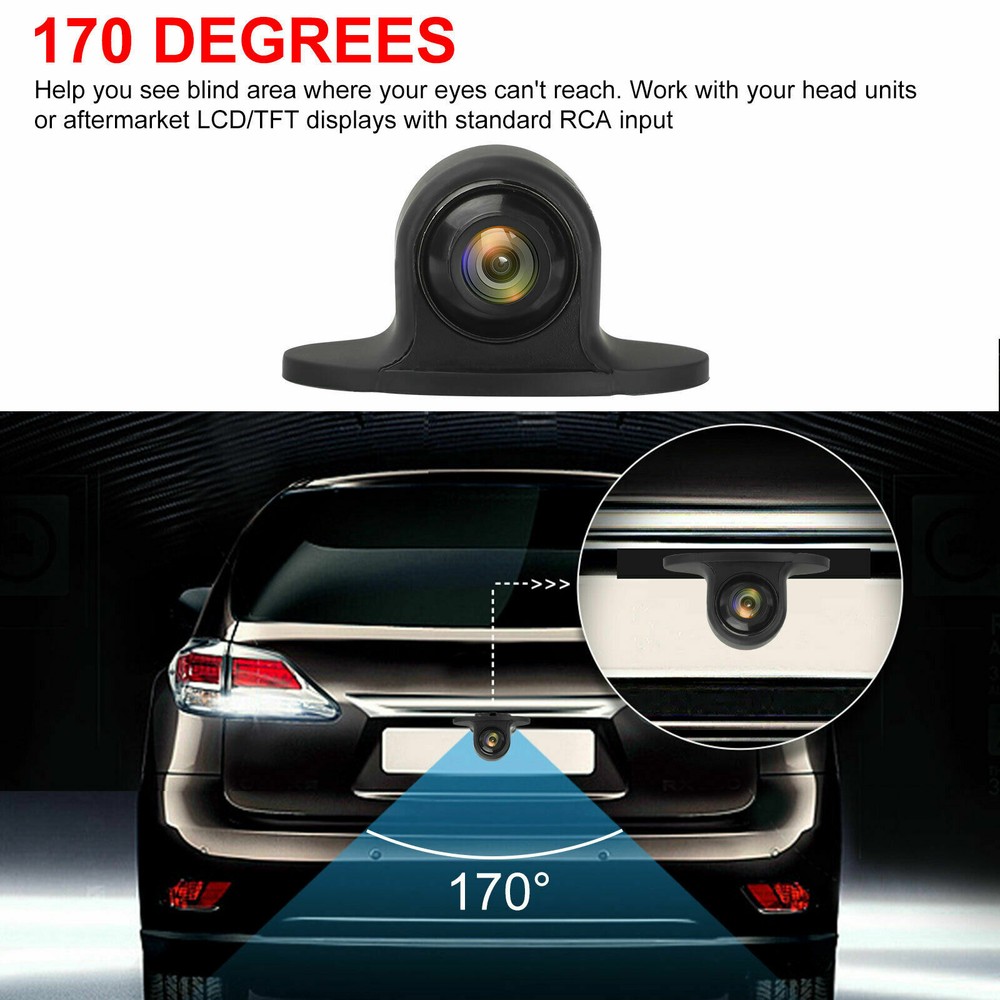 Car CCD Front View / Side view Left Right View Camera Night Vision Waterproof HD