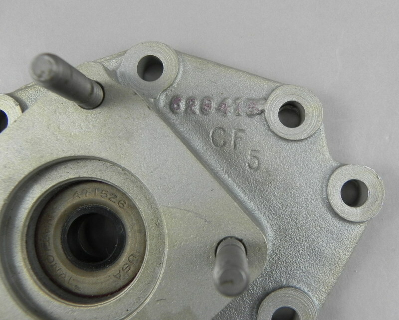 Continental aircraft engine cover plate 628415