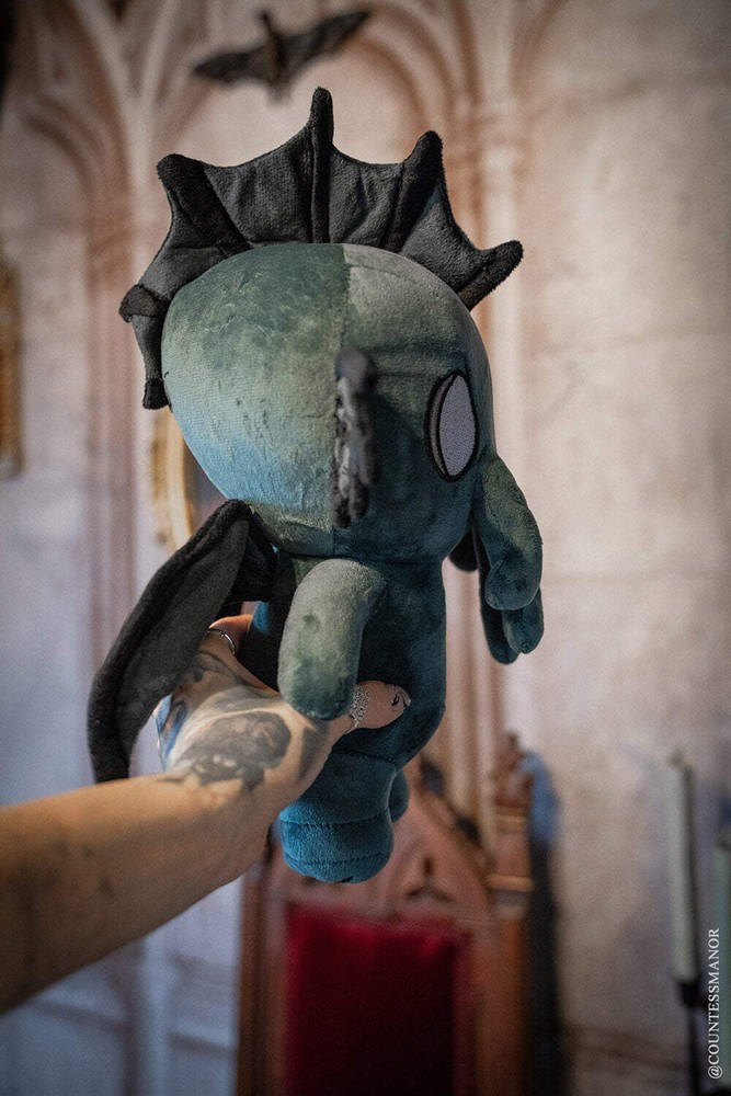 Baby Cthulhu Plush Toy Goth Emo Cryptid
