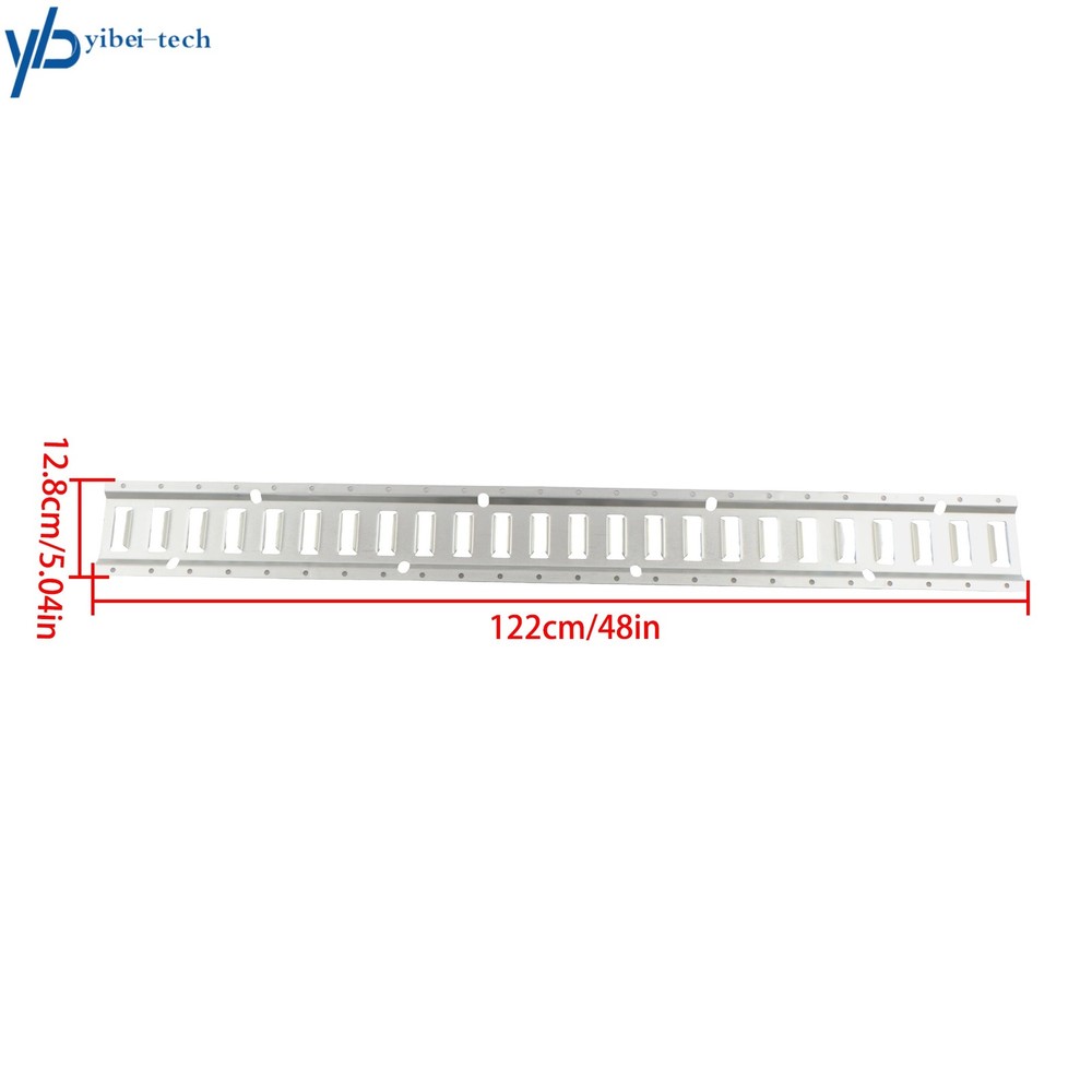 For Trailer Steel New E Track Tie Down Rail Kit 4' 8 Pack 2000lbs Galvanized