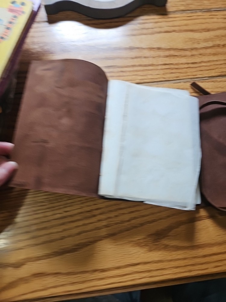 Classic Leather Diary - Leather Diary With Belt Lock - Brown