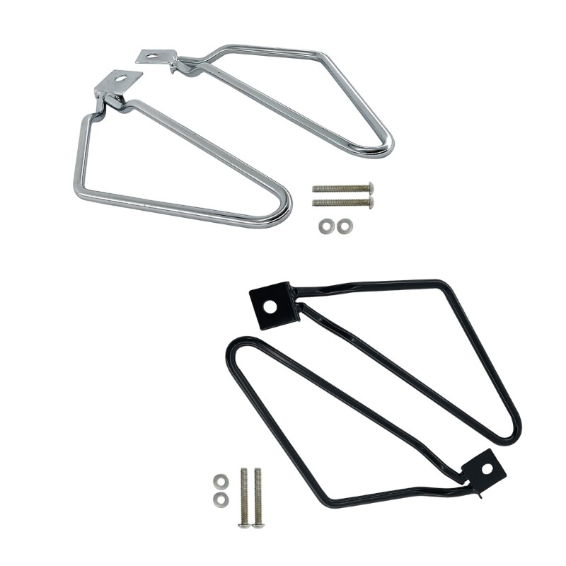 2 Pack Saddle Bags Mount Bracket Motorcycles Saddlebags Mount Brackets Support
