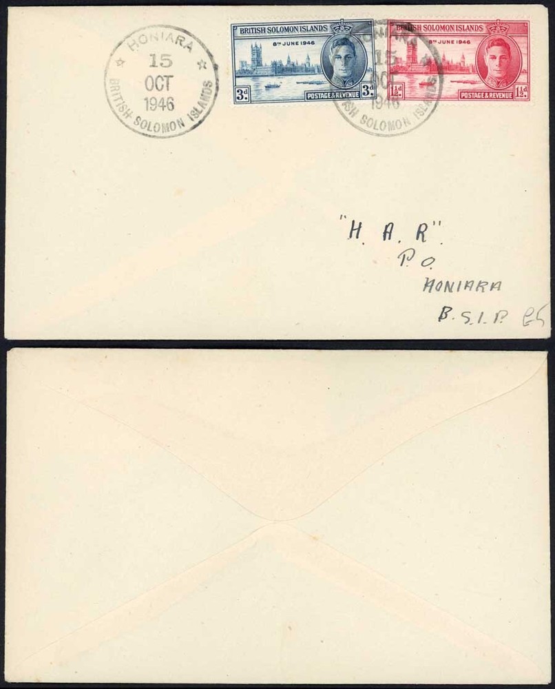 British Solomon Is Victory on Cover