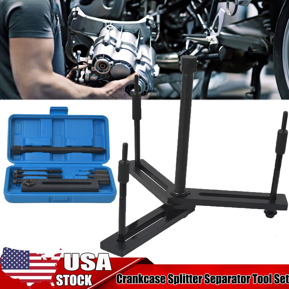 Crank Case Splitter Separator & Crank Puller removal Tool Set ATV Motorcycle