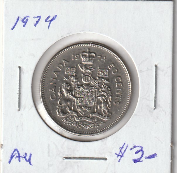 Canada 1974 50 Cents