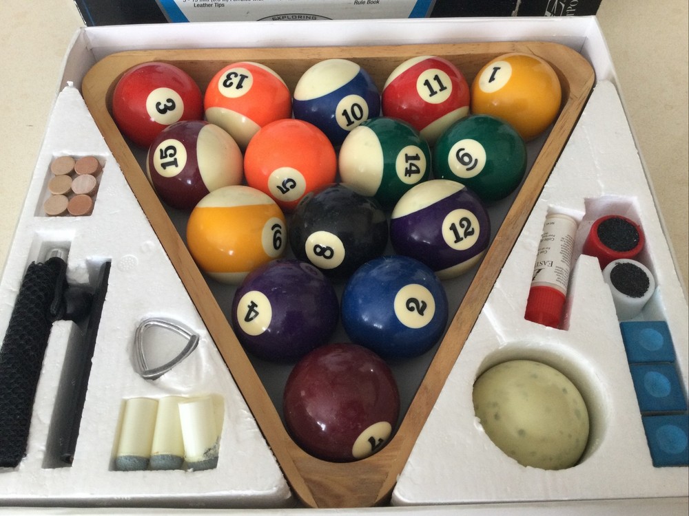 Deluxe Billiard Starter Set. EastPoint.