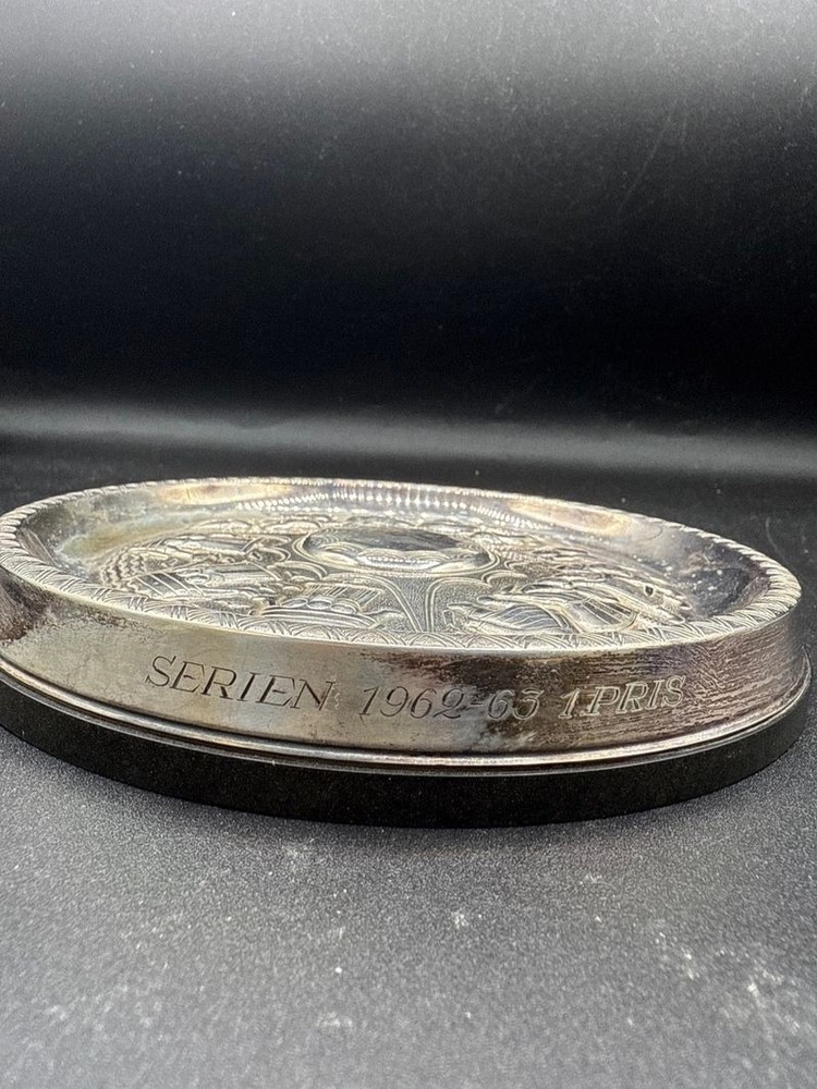 Sterling silver 1963-1965 curling coaster
